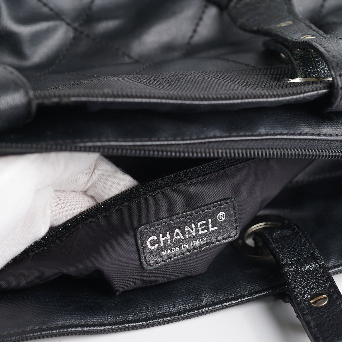 Chanel Biarritz GM Tote Bag - Luxury Leather Handbag for Women, Designer Shoulder Bag with Double C Handles - Perfect for Work, Travel & Everyday Use