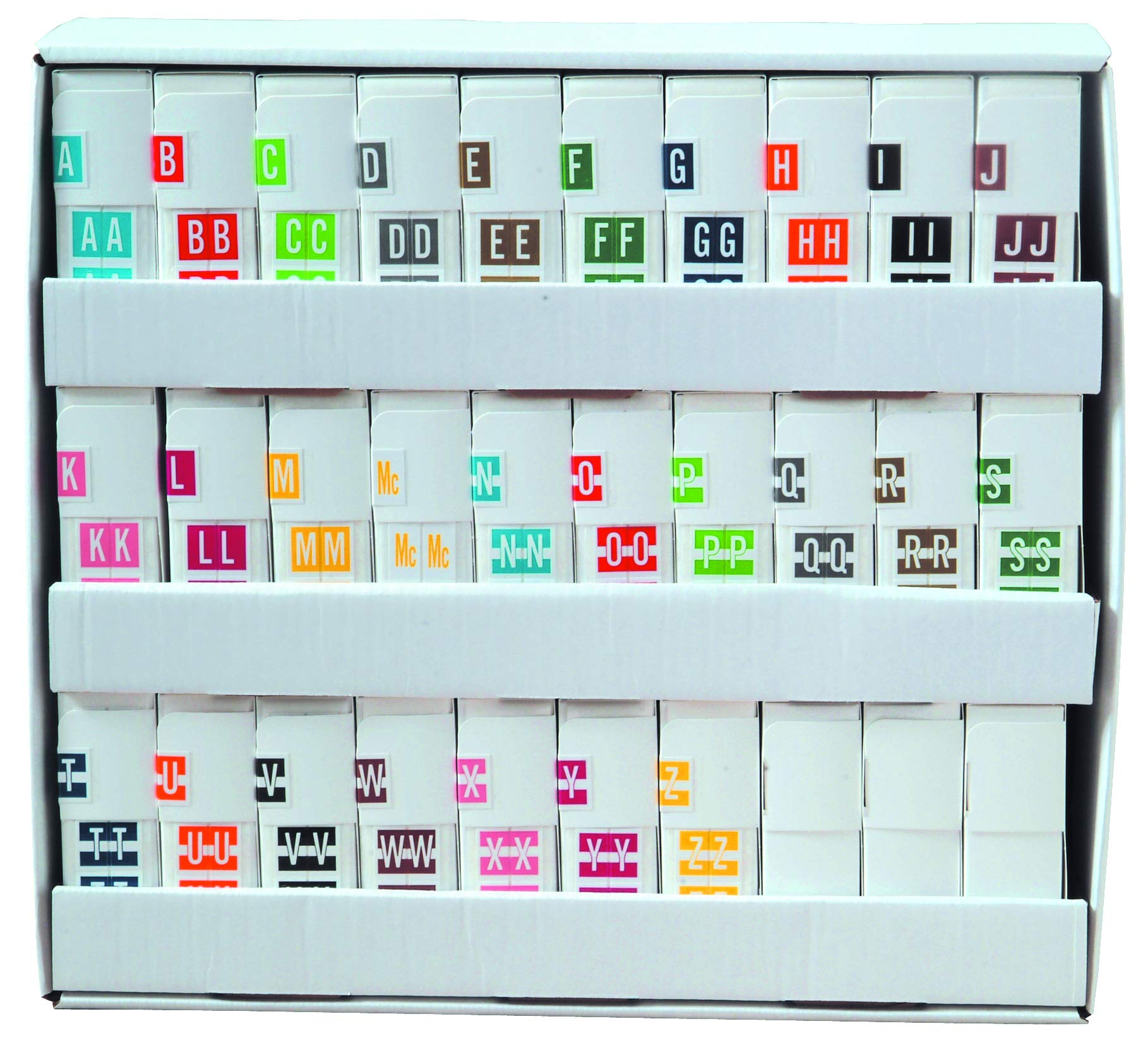 Doctor Stuff File Folder Labels - Alphabet Letter A-Z Complete Set with Mc, 27 Rolls (500/Roll), 1