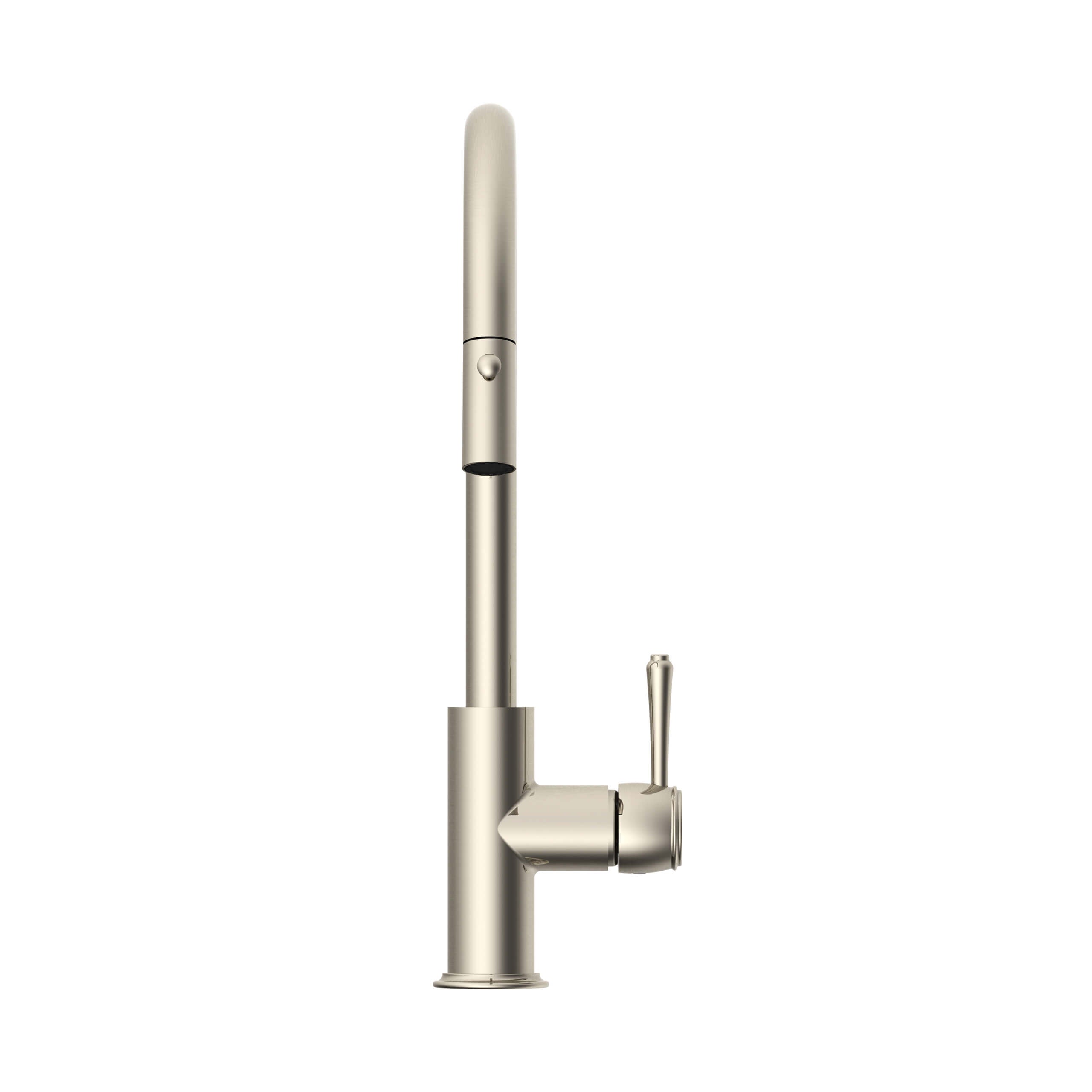 ADP Eternal Pull Kitchen Mixer Brushed Nickel - Premium Single Handle Faucet for Modern Kitchen Sink, Ideal for Cooking, Washing Dishes & Filling Pots