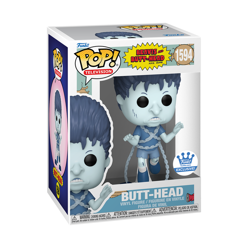 Funko Pop! Beavis & Butt-Head Ghost Butt-Head Vinyl Figure - Collectible TV Show Merchandise for Fans & Home Decor