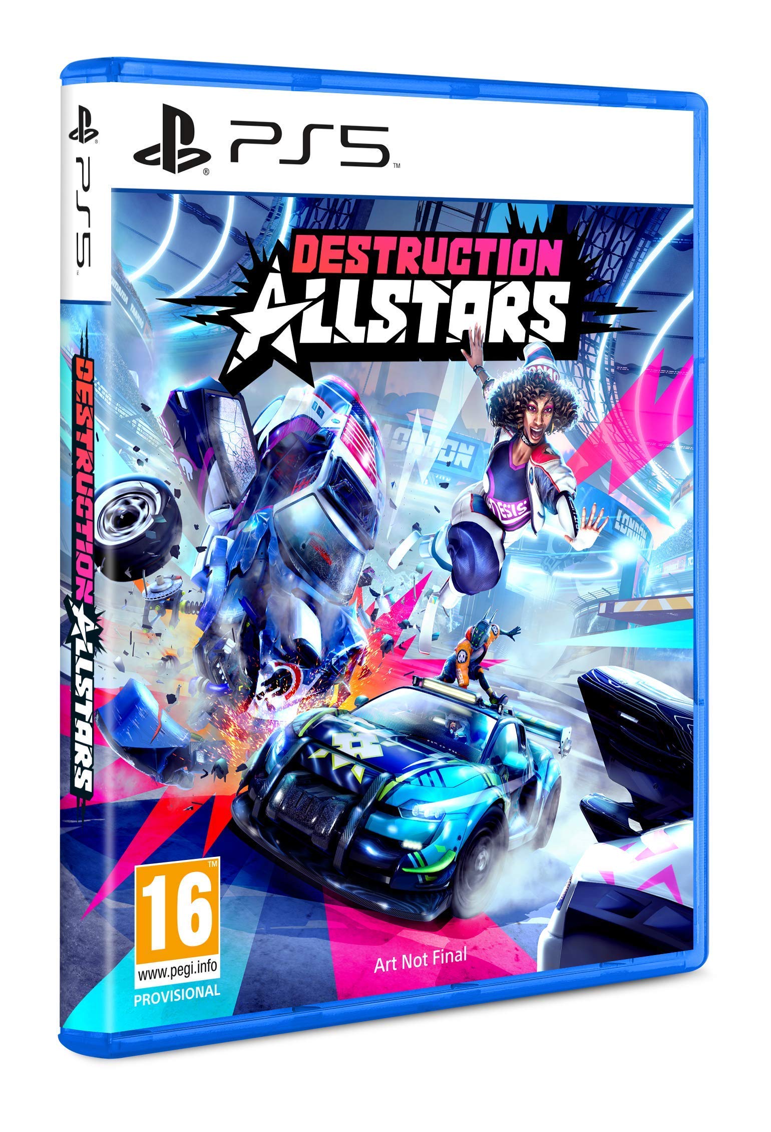 Destruction AllStars - PS5 Racing Game | High-Octane Vehicular Combat & Online Multiplayer | Perfect for Competitive Gamers & Action Lovers
