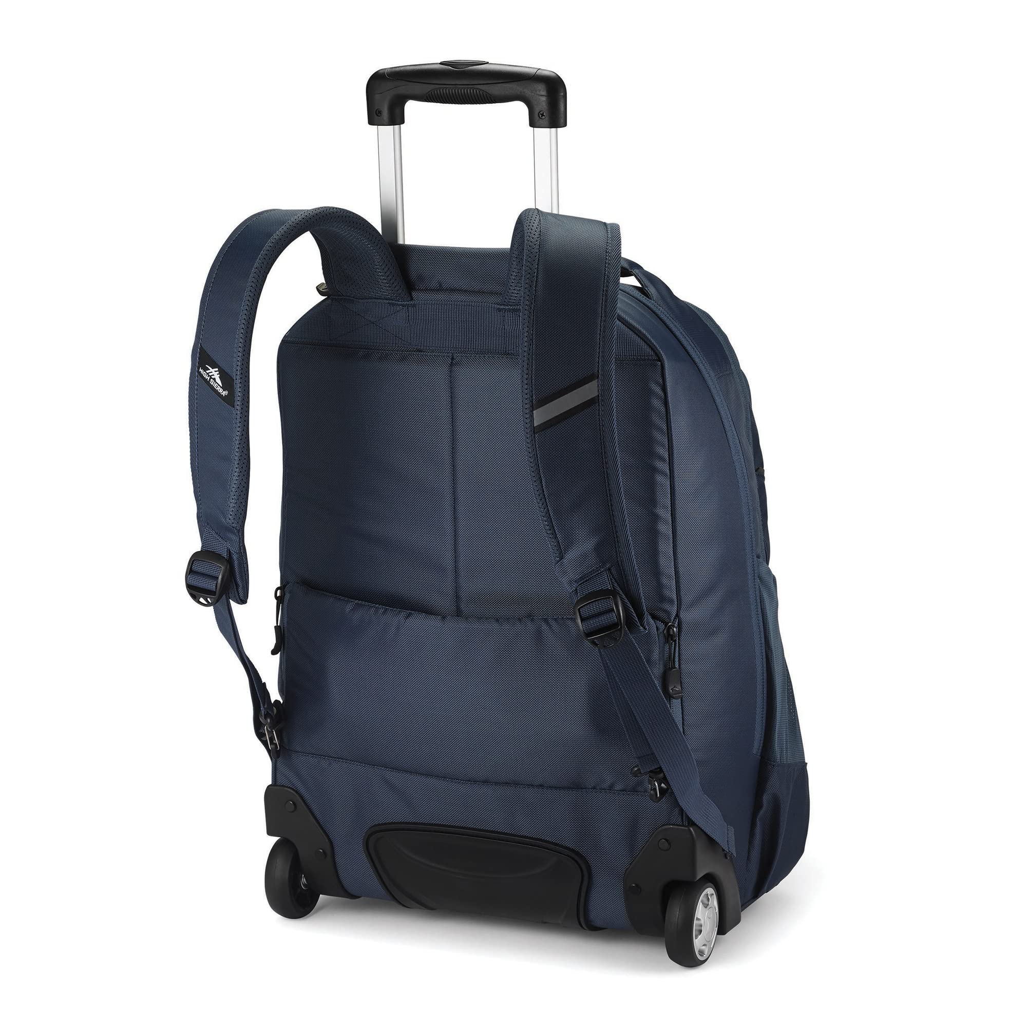 High Sierra Powerglide Pro Wheeled Backpack - 40L Rolling Laptop Bag for Travel & Business, Fits 15.6