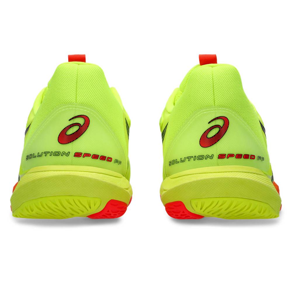 ASICS Solution Speed FF 3 Paris Edition Men's Tennis Shoes - Lightweight Performance Court Shoes for Competitive Play (Safety Yellow/Black) | Ideal for Hard Court Matches & Training Sessions