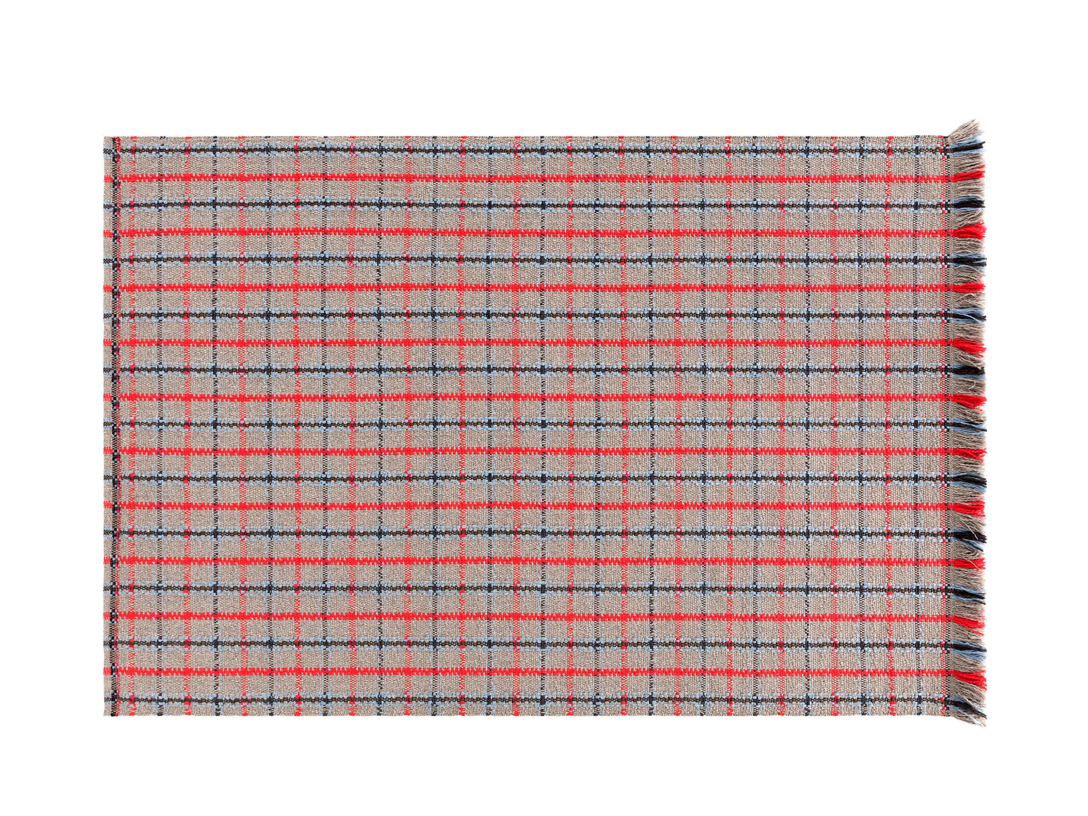 Premium Tartan Plaid Outdoor Rug for Garden, Patio, and Deck - Waterproof & Durable All-Weather Picnic Blanket for Camping, Backyard, and Beach Use
