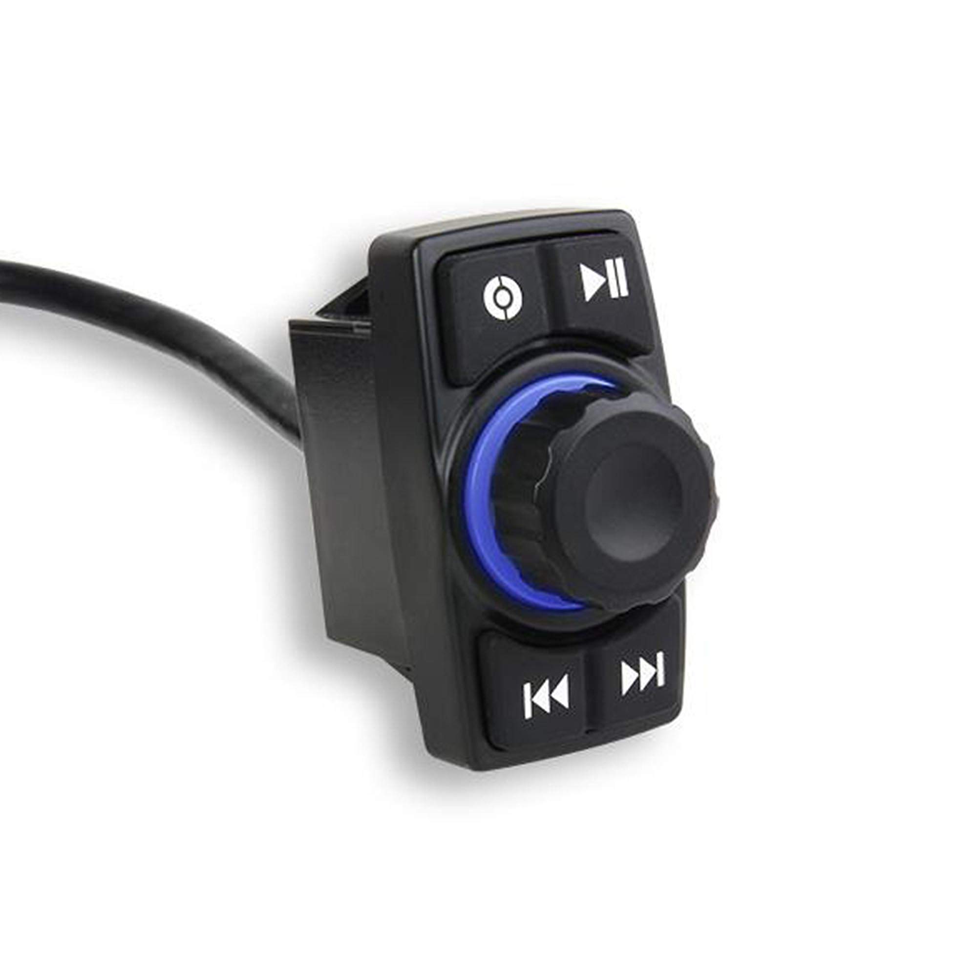 MRB2R Bluetooth Rocker Switch 200W Marine Audio System with 2 Pair Wet Sounds Recon 6-BG 6.5