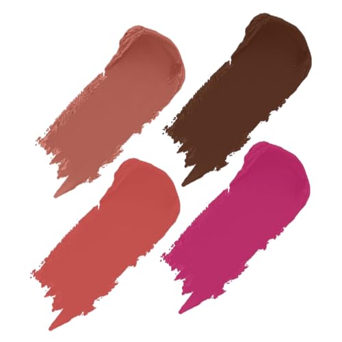 Caramel, Cocoa Brown , Pink Berry, Velvet Orange