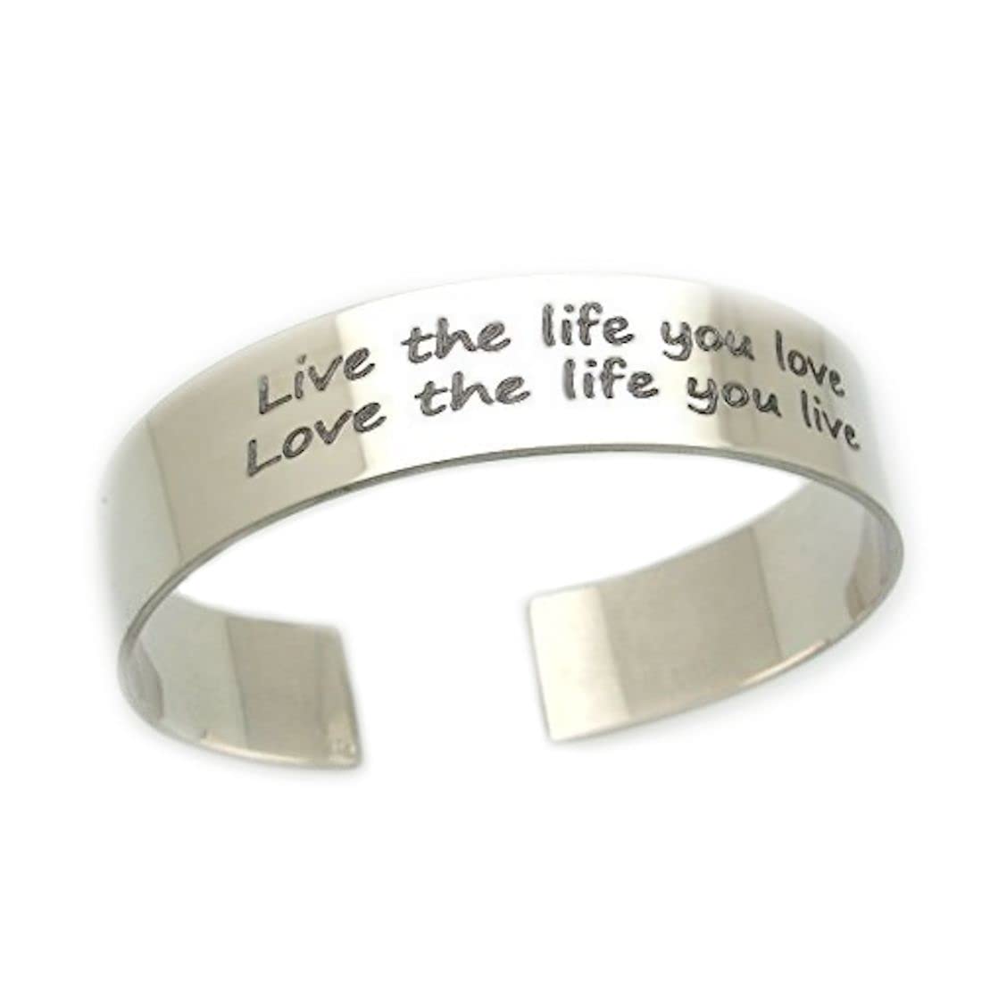 Personalized Sterling Silver Cuff Bracelet for Men - Custom Engraved Gift for Boyfriend's Birthday, Anniversary & Special Occasions | Unique DIY Quote Bracelet for Him | Perfect for Date Nights, Weddings & Everyday Wear