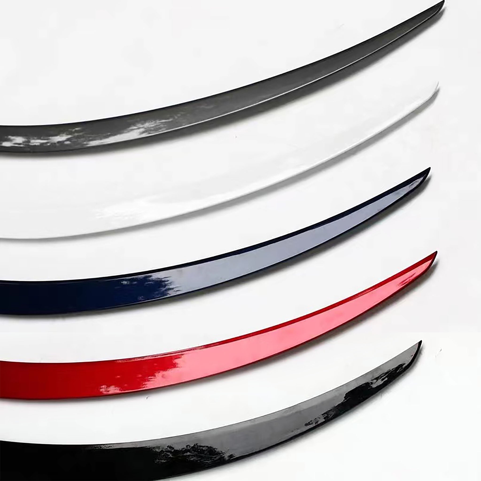High-Quality Rear Trunk Spoiler for Tesla Model Y & Model 3 - Carbon Fiber Car Accessories for Enhanced Aerodynamics & Sporty Style - Perfect for Street Racing & Car Enthusiasts
