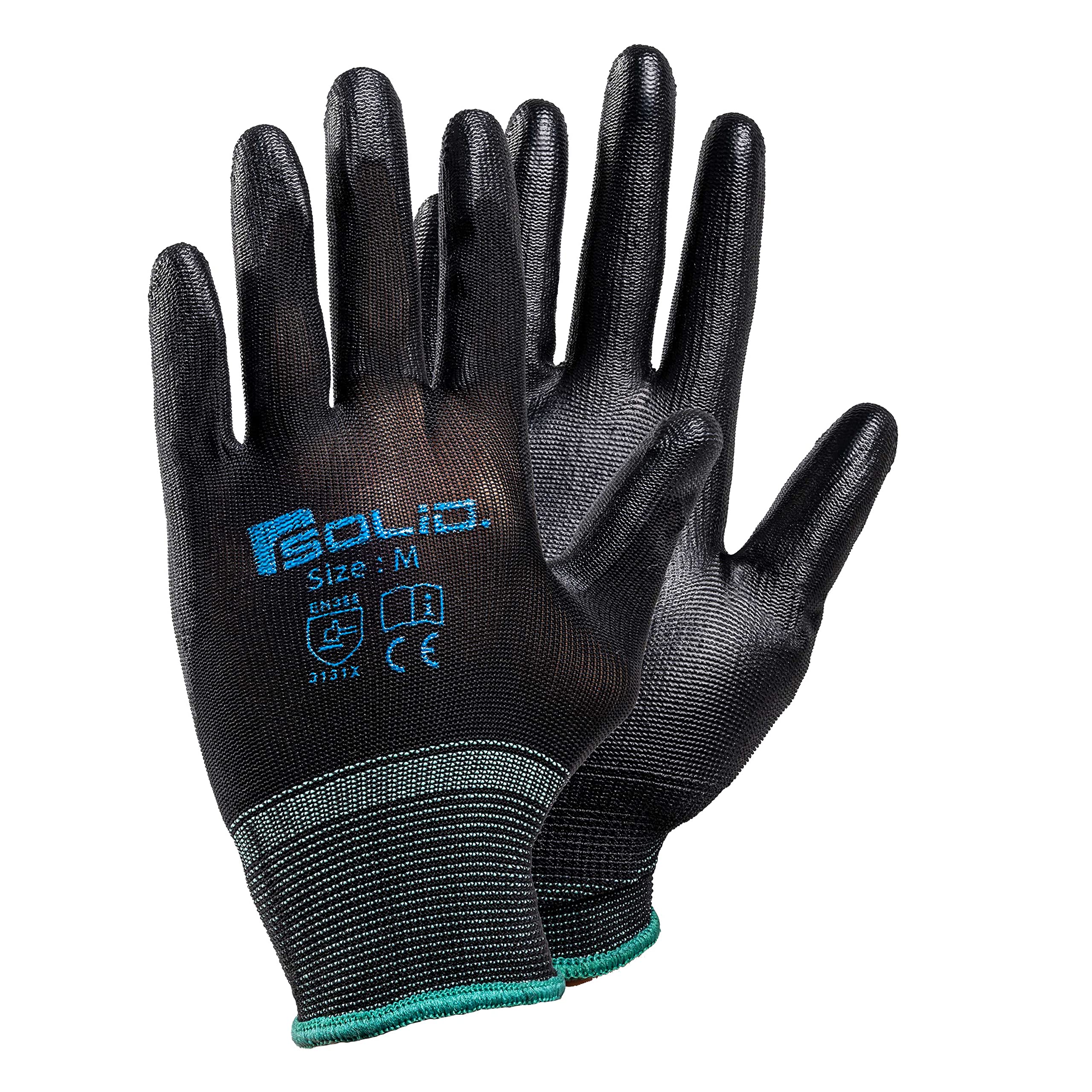Cut Resistant Work Gloves for Men & Women - Durable Safety Gloves with Grip for Outdoor Construction, Mechanics & DIY Projects | Ideal for Heavy Duty Work, Gardening & Home Repairs
