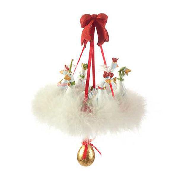 Patience Brewster 12 Days of Christmas Ornament - 6 Geese a Laying Collectible Holiday Decoration for Tree & Home Décor | Perfect Christmas Gift for Collectors & Holiday Decorating