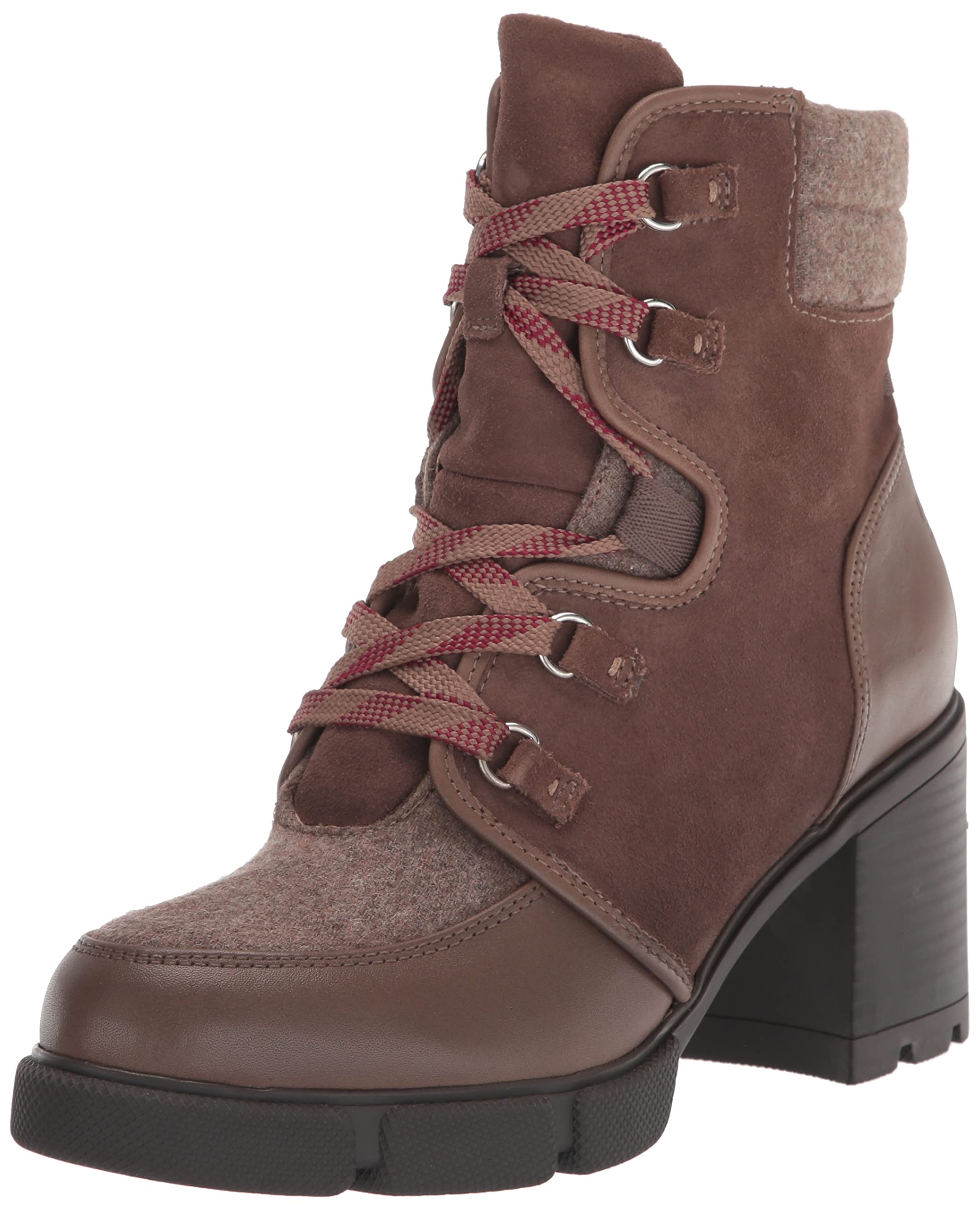 Naturalizer Women's Myla Ankle Boot - Comfortable Leather Booties for Women, Chunky Heel & Side Zipper | Perfect for Office, Casual Outfits & Fall/Winter Fashion