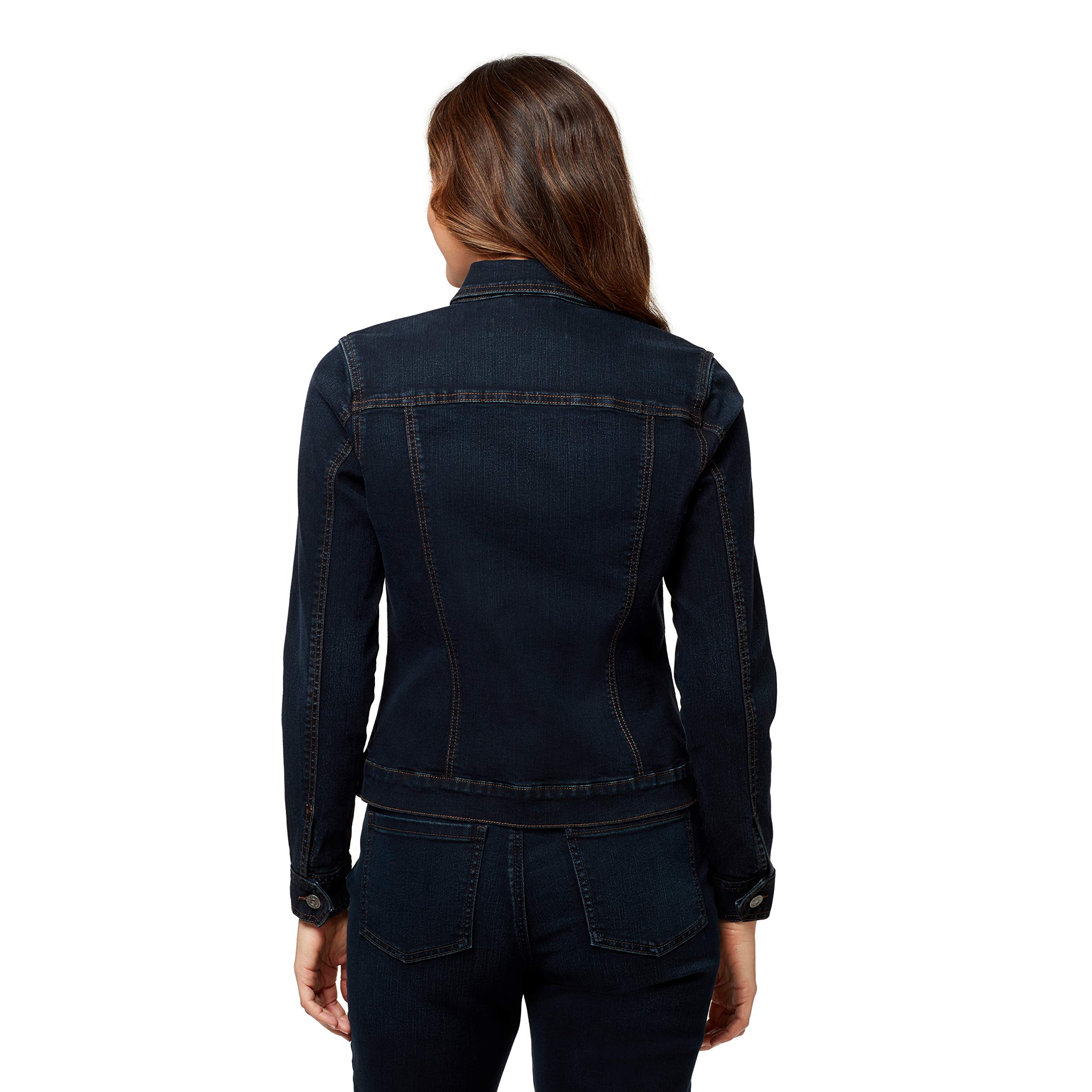 Gloria Vanderbilt Women's Amanda Denim Jean Jacket - Classic Stretch Denim Jacket for Women | Casual Wear, Layering & Outdoor Activities