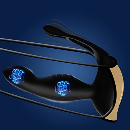 Premium Prostate Massager & Anal Vibrator for Men - Wireless Remote Control, Silent & Powerful Stimulation | Couples Play, Solo Pleasure, Enhanced Orgasms