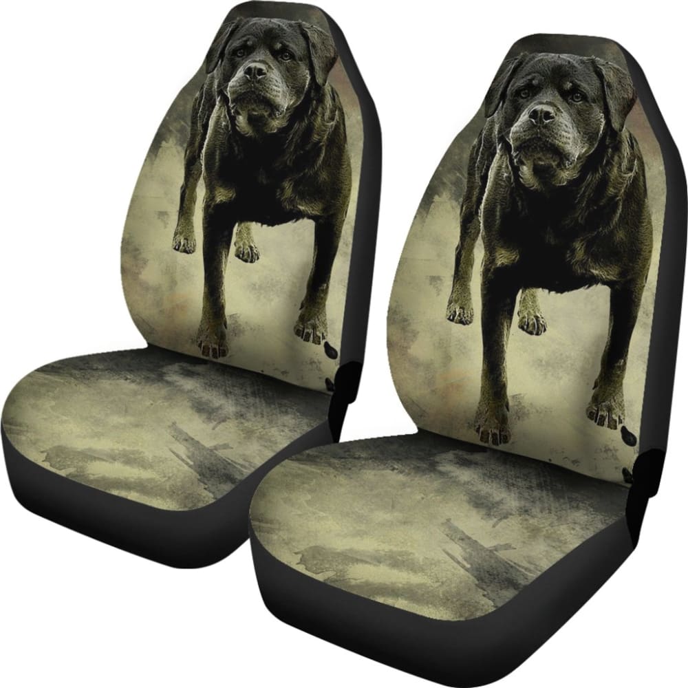 Premium Rottweiler Dog Car Seat Cover - Durable Pet Protection for Rottweiler Owners - Perfect Gift for Dog Lovers - Use for Road Trips, Daily Commutes & Adventure Travel