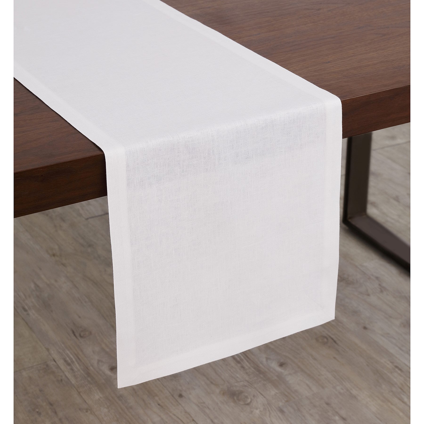 Elegant Diana Medium Weight Table Runner - Perfect for Dining Tables, Weddings, and Holiday Decor - 60-Inch Linen Table Runner for Stylish Home Decor