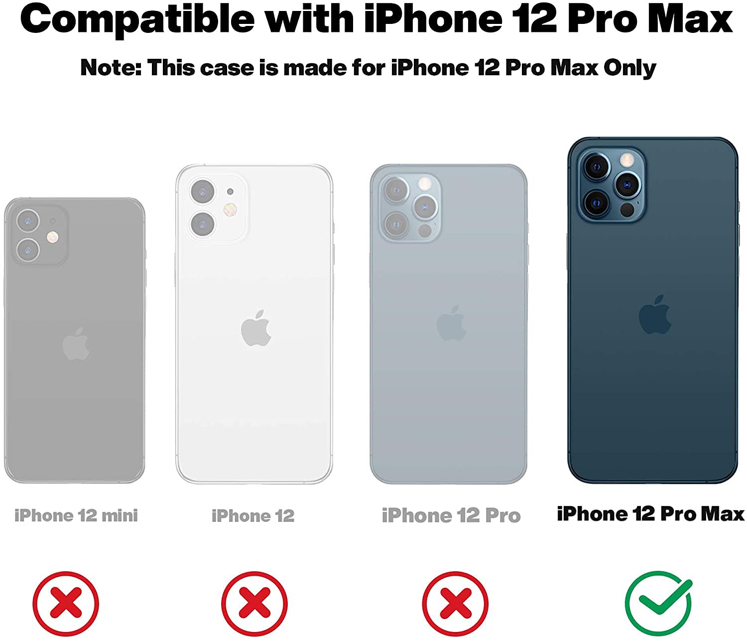LeYi iPhone 12 Pro Max Case with [2 Pack] Tempered Glass Screen Protector & Camera Lens Cover - Military-Grade Shockproof Phone Cover with Kickstand for Men & Women (Red) - Perfect for Outdoor Activities, Travel & Daily Protection