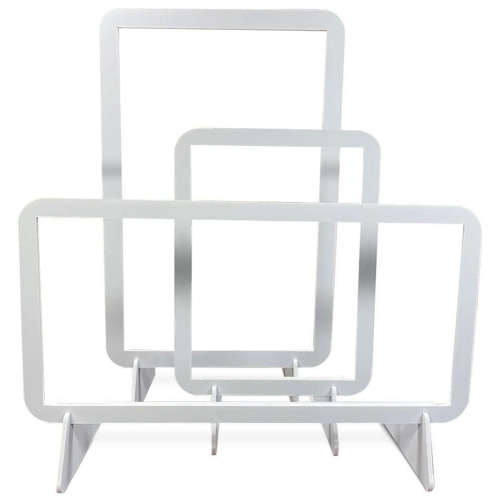 Ultra Barrier Social Distancing Protective Shield - 2' x 4' Clear Acrylic Partition for Office, Retail & Public Spaces | COVID-19 Safety Screen