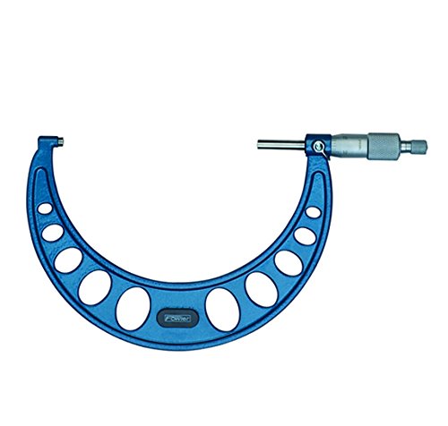 Fowler 52-215-006-1 Professional Outside Micrometer Set 0-6 Inch - Precision Measuring Tools for Metalworking, Machining & Engineering - Workshop, Industrial & DIY Use