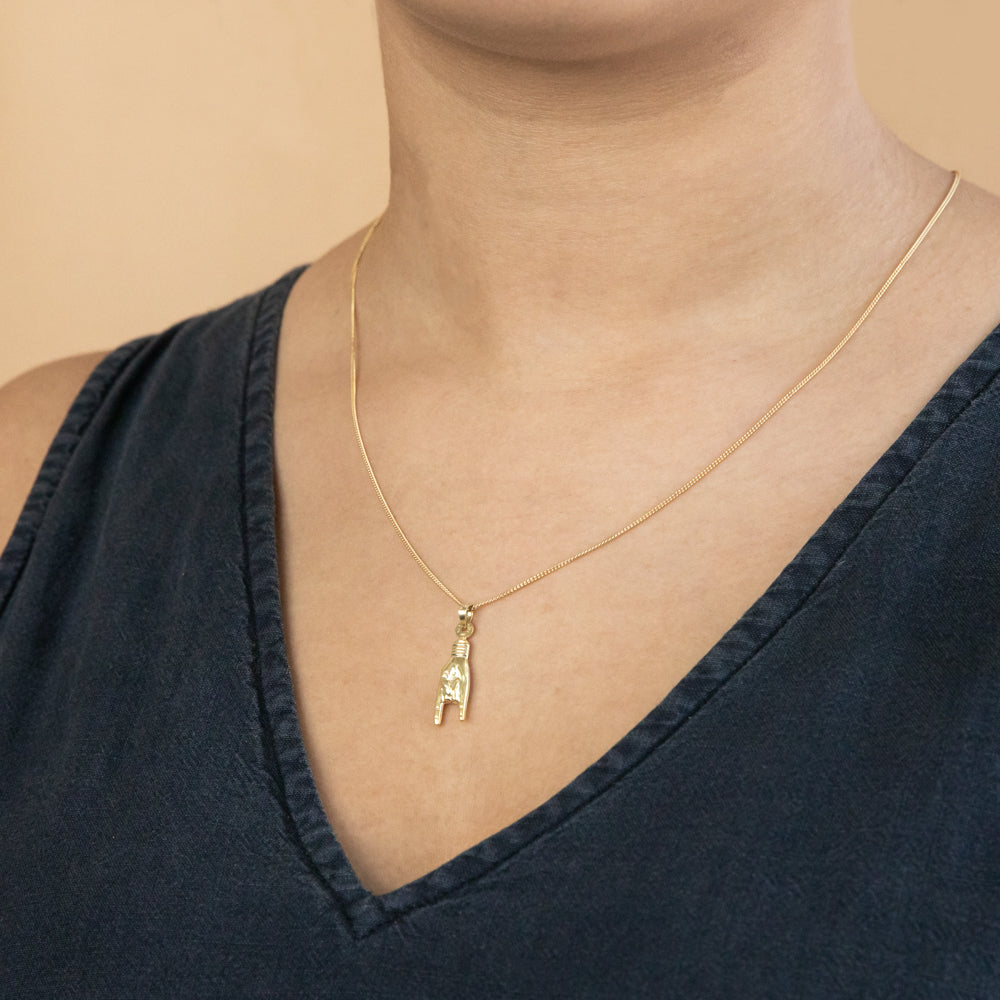 9ct Gold Filled Pendant Necklace for Women - Elegant Jewelry Gift for Birthday, Anniversary & Valentine's Day - Perfect for Everyday Wear & Special Occasions