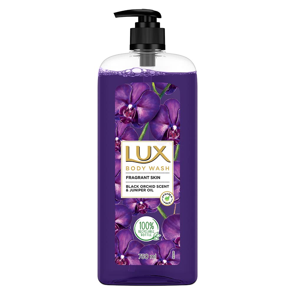 Lux Fragrant Skin Body Wash - 750ml | Moisturizing & Hydrating Shower Gel for Soft, Smooth Skin | Perfect for Daily Use, Spa & Relaxation