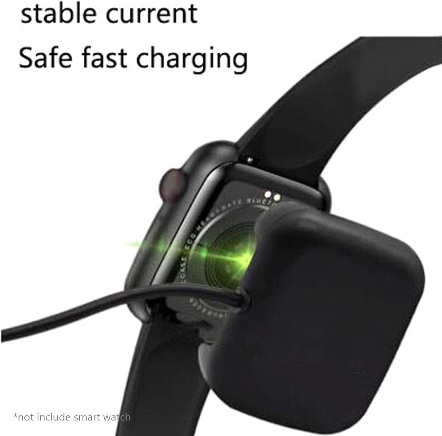 Magnetic Charging Cable for HW22 Smartwatch - 30cm USB Charger Cord with Dock Stand - Fast Charging Adapter for Intelligent Watches - Perfect for Home, Office & Travel Accessories
