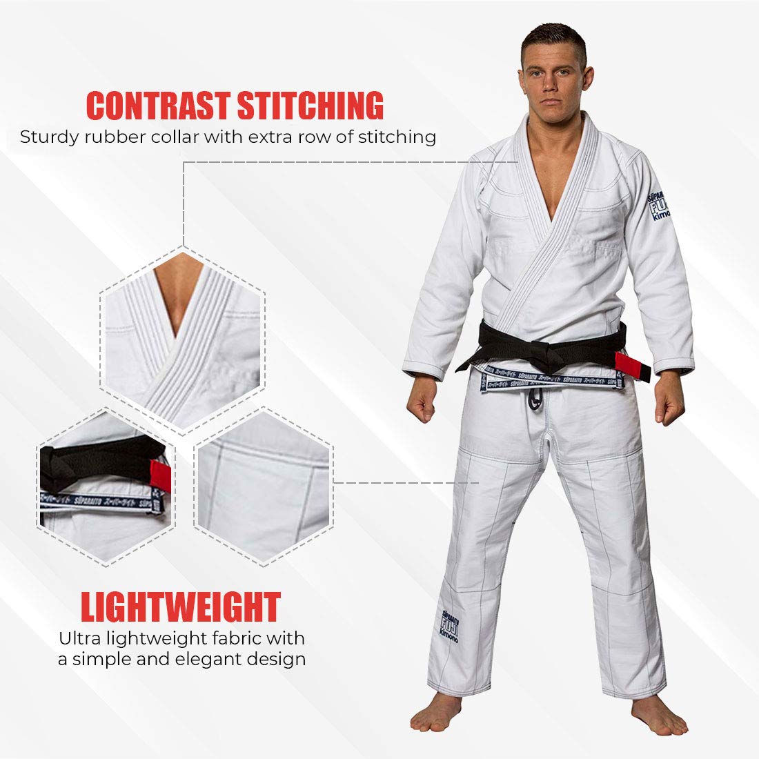 Premium FUJI Boys Karate Uniform - Authentic Japanese Martial Arts Gi for Kids - Ideal for Training, Competitions & Dojo Practice