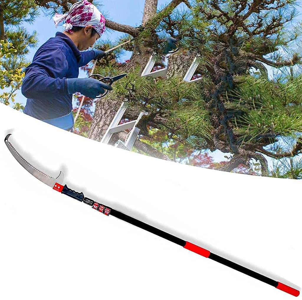 7.2M Telescopic Pruning Saw - Fruit Tree & Hedge Trimmer for Garden Care