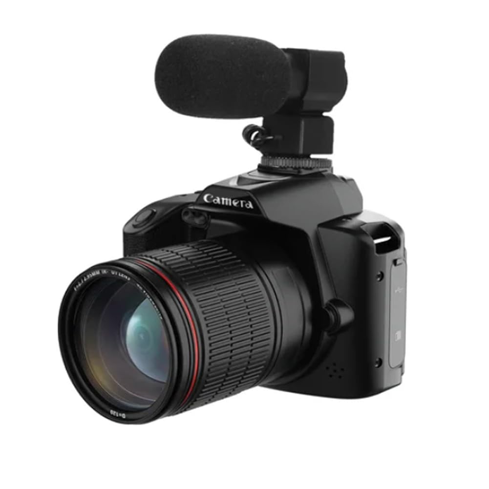MILLTOR Professional 4K HD Digital Camera with WiFi, 16X Zoom, Night Vision & Built-in Microphone - Perfect for Vlogging, Travel Photography, and Low Light Shooting