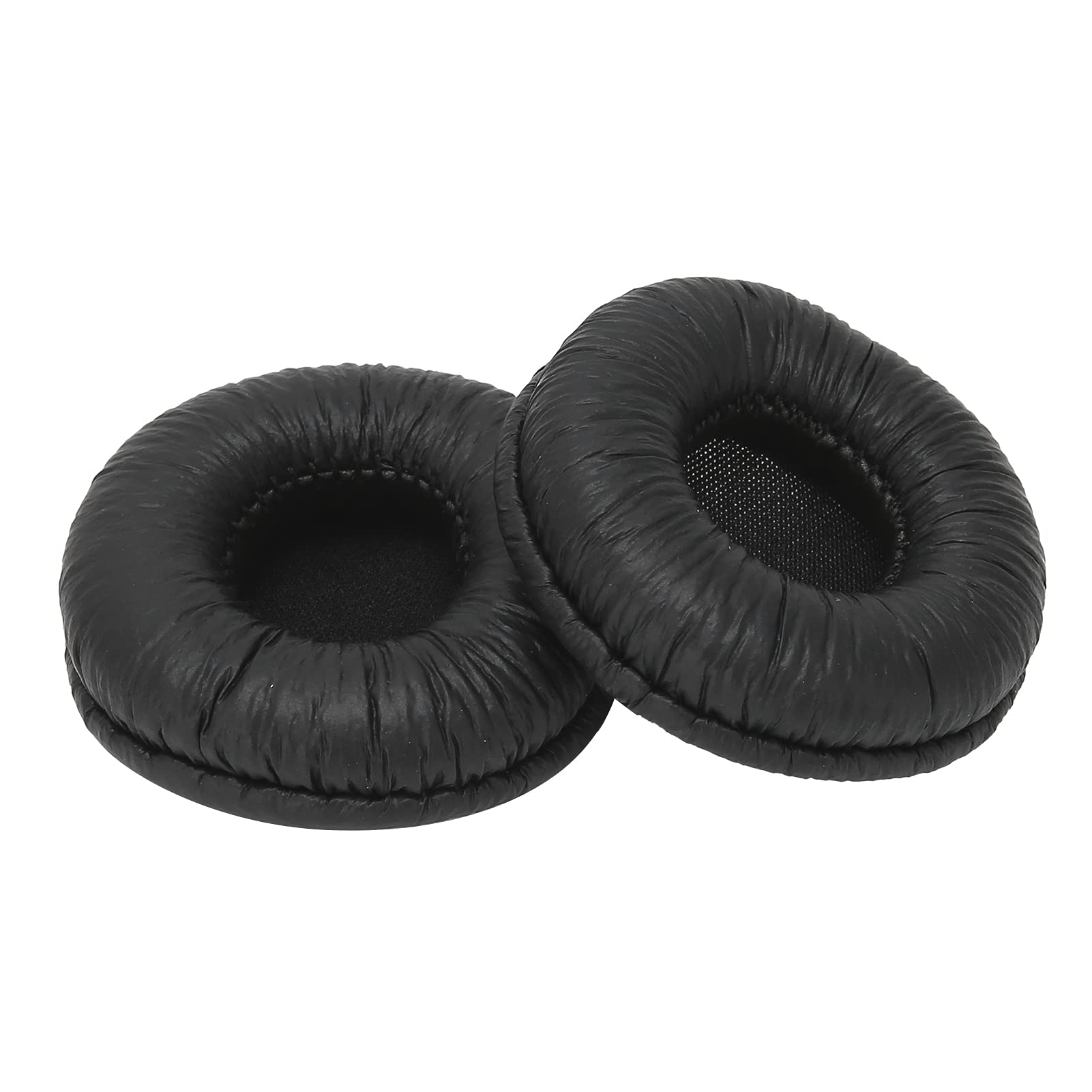 Replacement Ear Pads for Sennheiser PX100 PX200 PMX200 Headphones - Soft Black Artificial Leather Cushions - Easy Installation for Enhanced Comfort (Perfect for Gaming, Music & Office Use)