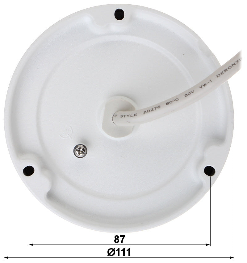 Hikvision DS-2CD2143G2-I 4MP Outdoor Dome Security Camera with IR Night Vision, PoE, SD Slot - Ideal for Home & Business Surveillance