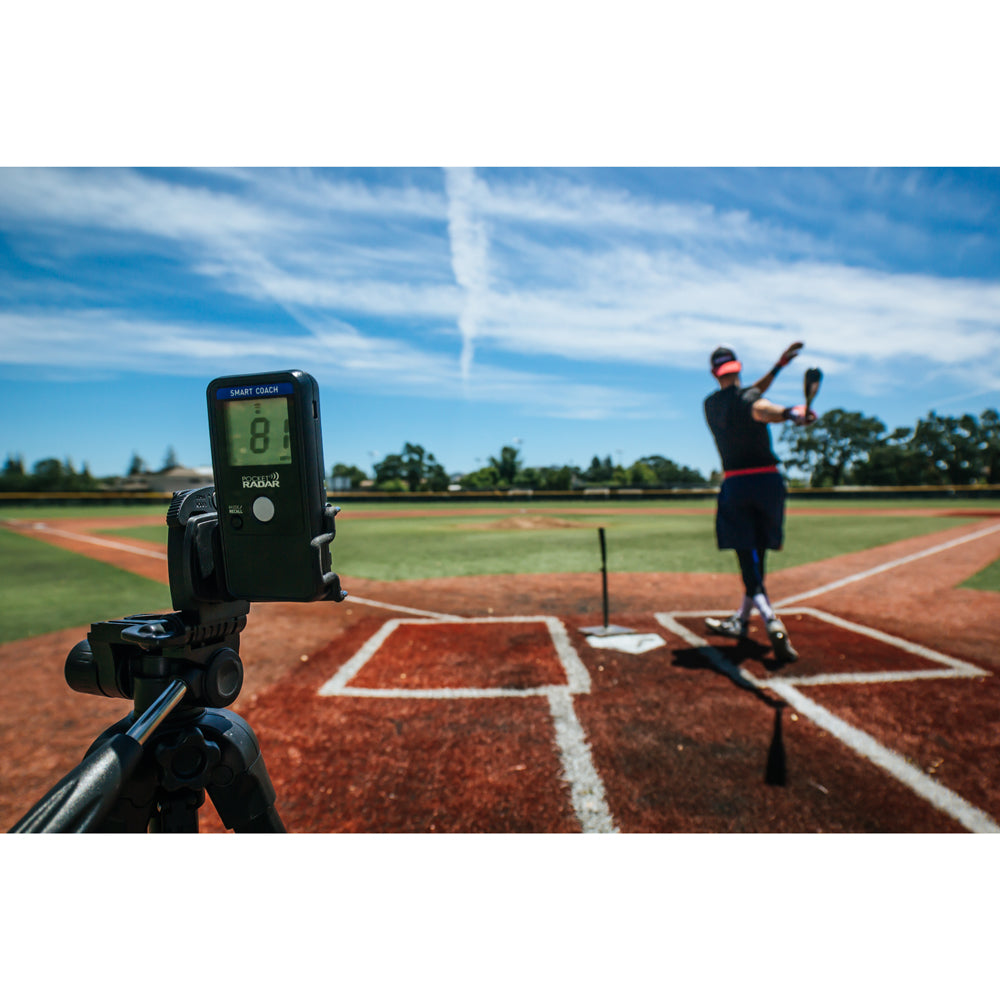 Pocket Radar Smart Coach Radar SR1100 - Baseball & Softball Speed Training Tool for Coaches & Players | Perfect for Pitching, Batting & Fielding Practice