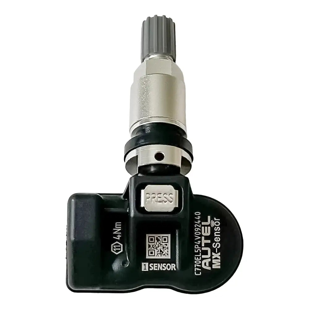 Autel MX Sensor Programmable TPMS Sensor - Aluminum Valve Stem (1 Pack) for Car, Truck & SUV Tire Pressure Monitoring System - Easy DIY Installation & Reliable Performance