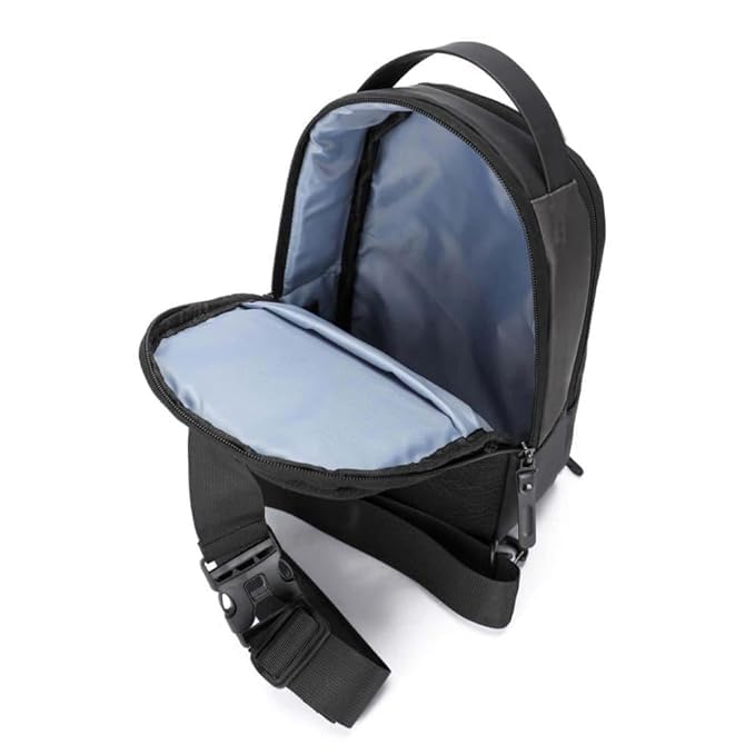 Anti Theft Travel Backpack with USB Charging Port - Waterproof Lightweight Sling Bag for Men & Women - Perfect for Hiking, Commuting & Everyday Use