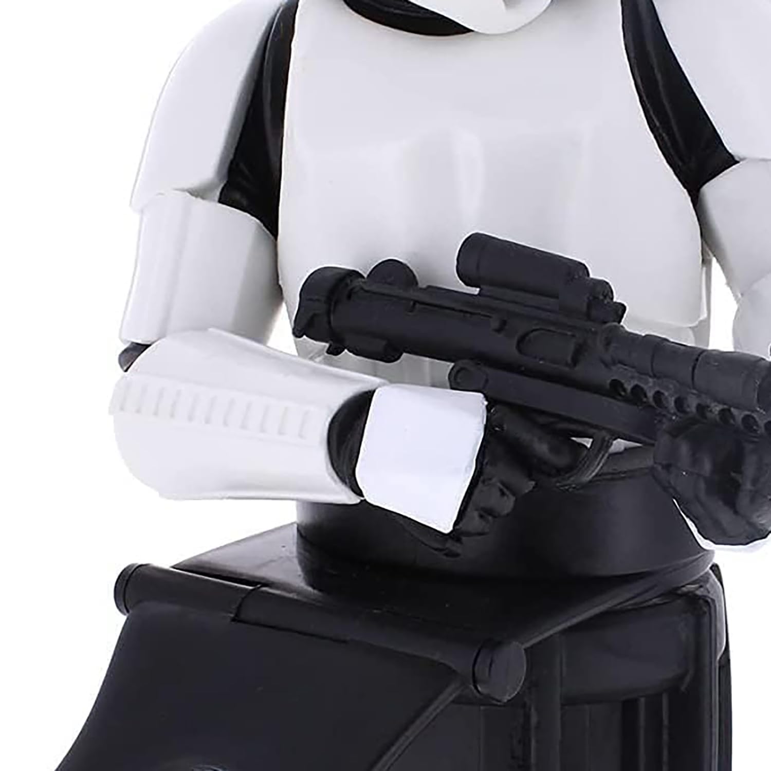 Star Wars The Mandalorian Imperial Stormtrooper Phone & Gaming Controller Holder - Officially Licensed Cable Guys Device Stand for iPhone, Android, PS5, Xbox | Perfect for Gaming Setup & Desk Organization