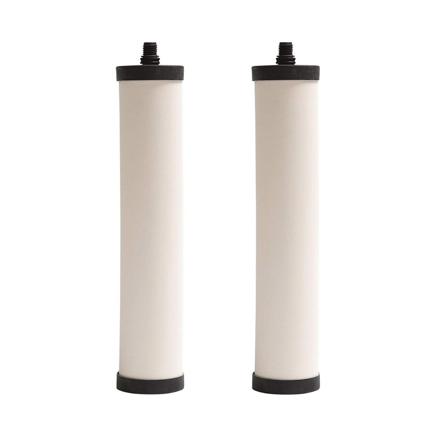 Doulton M15 UltraCarb Ceramic Water Filter Candle – Compatible with Franke 02, Triflow, Filterflow, 1st Gen Steel & 2nd Gen Plastic Housings – FRX01 – 10 Inch – M15 Thread – W9223021 (2 Pack) – Perfect for Clean Drinking Water at Home, Office, and RV Use