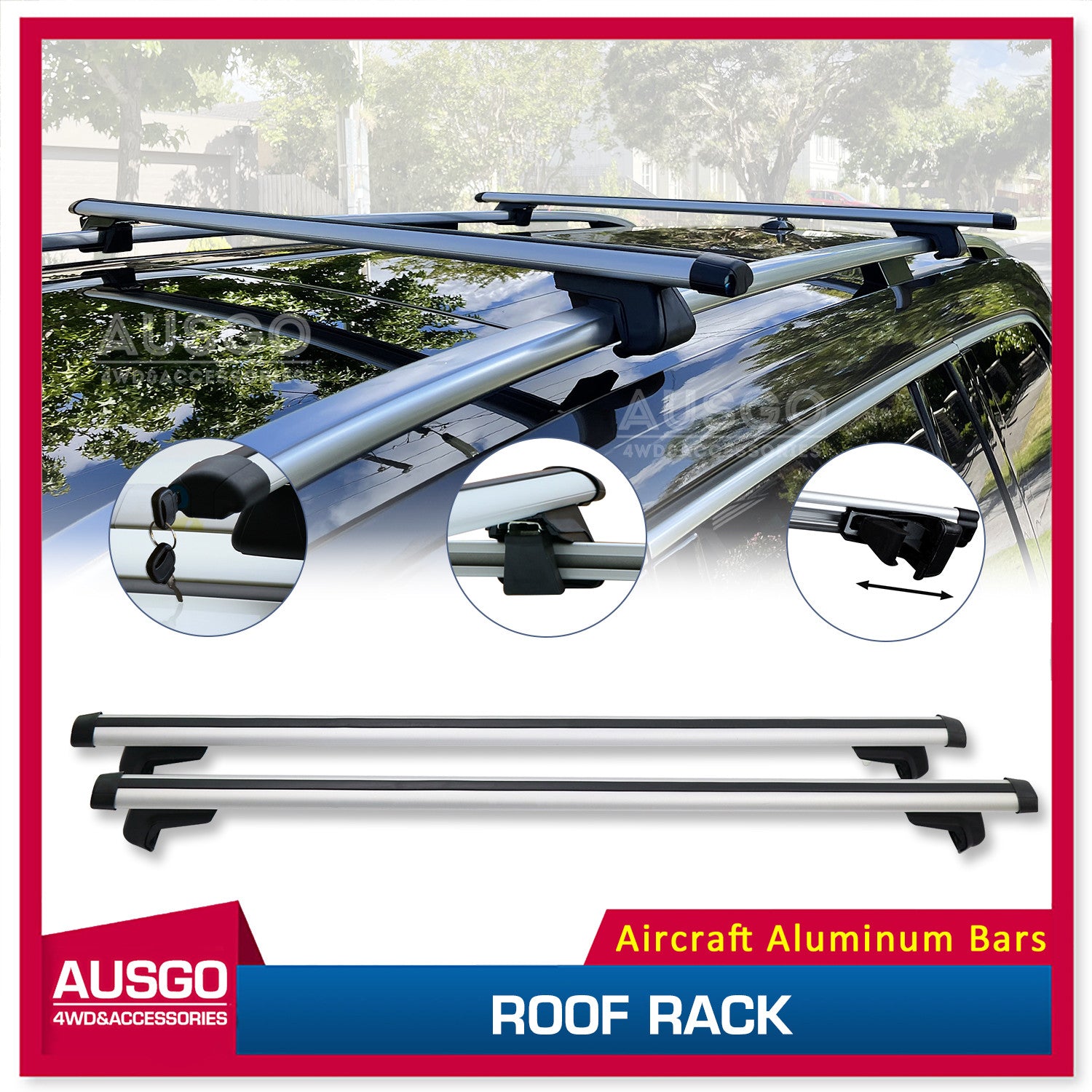 2009-2011 Hyundai Santa Fe Car Roof Rack - Heavy Duty Cargo Carrier for SUVs - Perfect for Road Trips, Camping & Outdoor Adventures
