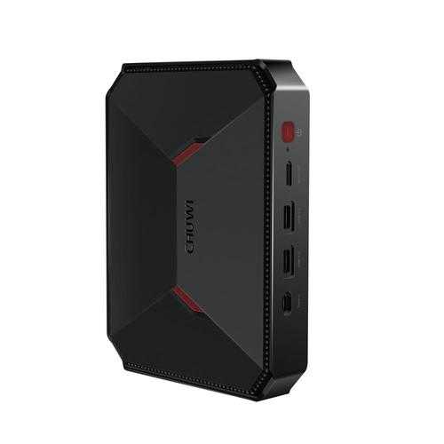 CHUWI GBox Mini PC - Intel Gemini Lake N4100, 4GB RAM, 64GB Storage, Expandable HDD+SSD, Dual Band WiFi 2.4G/5G, Bluetooth 4.0 - Perfect for Home Office, Streaming & Light Gaming