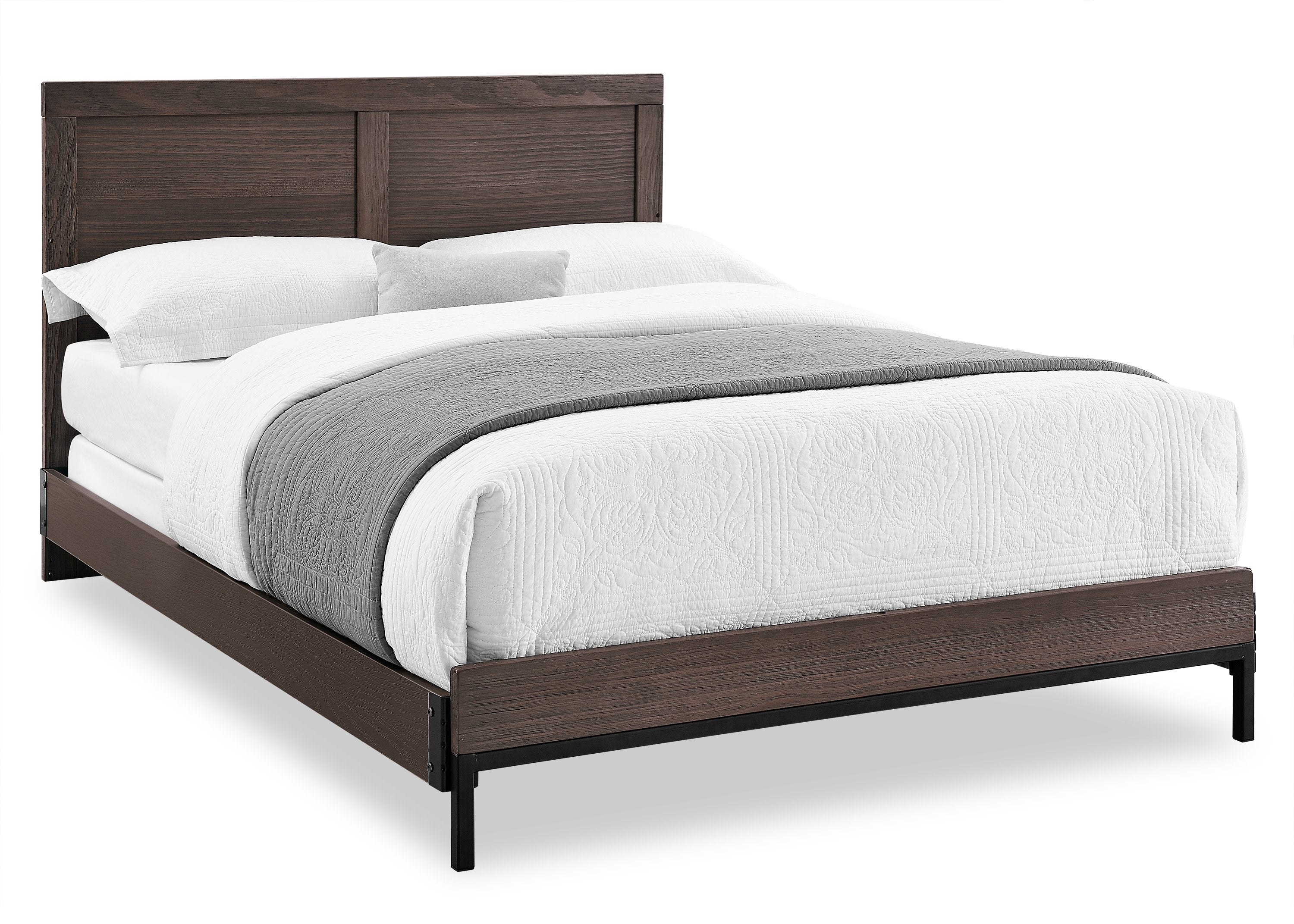 Foundry 6-in-1 Convertible Baby Crib - Toddler Bed & Daybed with Adjustable Mattress Height | Nursery Furniture for Boys & Girls | Perfect for Small Spaces & Growing Families