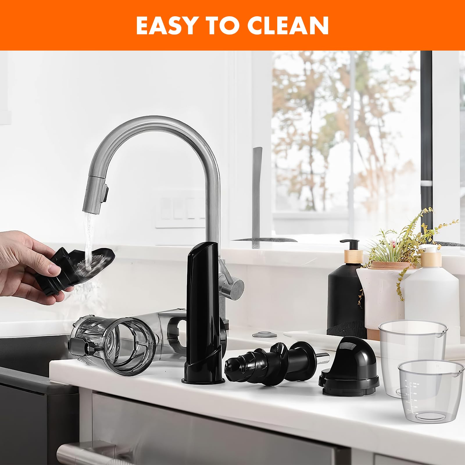 **KitchenAid Stand Mixer Masticating Juicer Attachment - Cold Press Slow Juicer with Dual Feed Chute for Fruits & Vegetables - Perfect for Healthy Juicing at Home by Gvode**