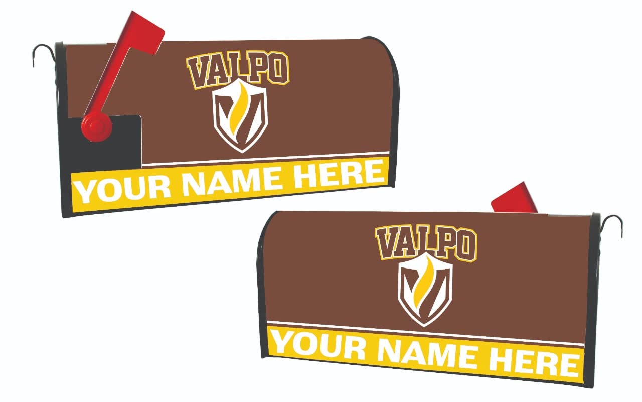 Officially Licensed Valparaiso University Custom Mailbox Cover - Personalized with Name | Durable Outdoor Decor for College Fans & Alumni | Perfect for Gifts & Home Decoration