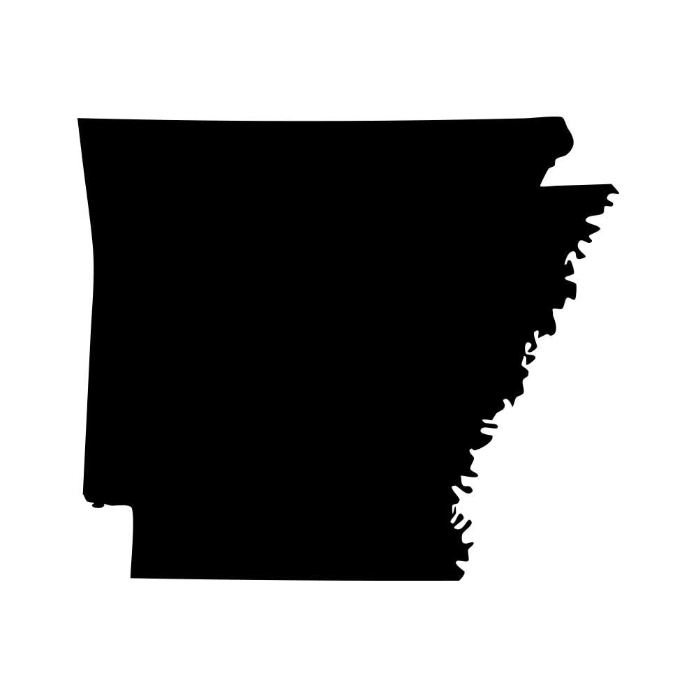 Arkansas Razorback Pride Vinyl Decal Sticker - 5 Inch Black Car & Laptop Decal for Fans | Waterproof Durable Adhesive for Windows, Notebooks, Tumblers & More
