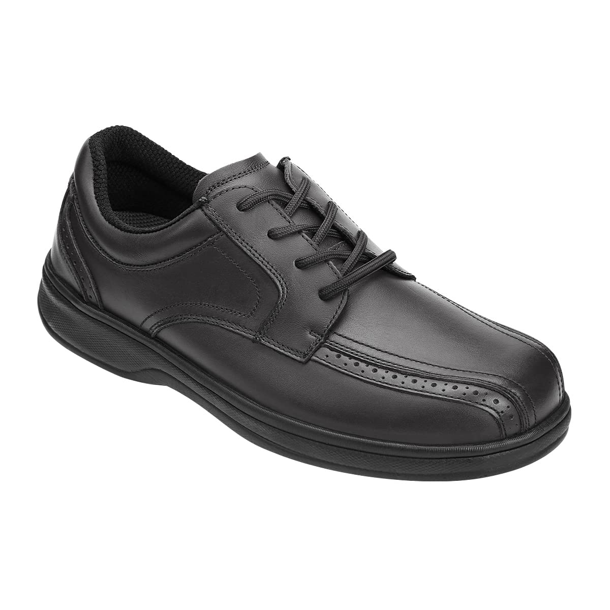 Orthofeet Men's Therapeutic Walking Shoes for Plantar Fasciitis & Heel Pain Relief - Arch Support, Cushioned Ergonomic Sole with Extended Widths - Ideal for Work, Walking & Daily Comfort