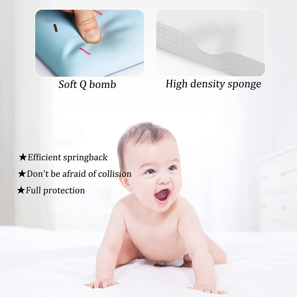 3D Stereo Wall Stickers for Kids Room - Waterproof PU Anti-Collision Wall Panels, Self-Adhesive Nursery Wallpaper Decor (7-Piece Set) - Perfect for Baby Rooms, Playrooms & Kindergarten Classroom Decoration