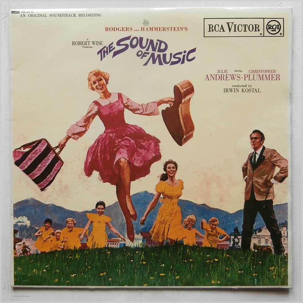 Sound Of Music (Mono) Original Motion Picture Soundtrack LP Vinyl Record - Julie Andrews, Christopher Plummer - Perfect for Home Theater, Vintage Music Collectors & Classic Film Lovers