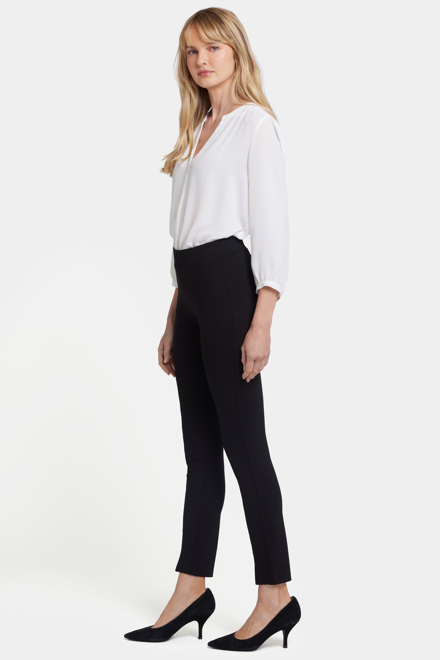 High Waist Stretchy Leggings for Women - Black - Yoga, Workout, Running & Everyday Wear