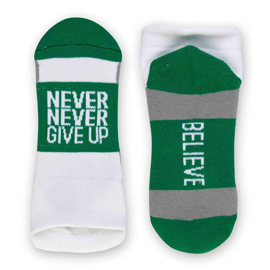 Gone For a Run Women's Inspirational Running Socks with Motivational Quotes - Comfortable Ankle Socks for Jogging, Workouts & Marathon Training - Perfect Runner Gift for Fitness Enthusiasts