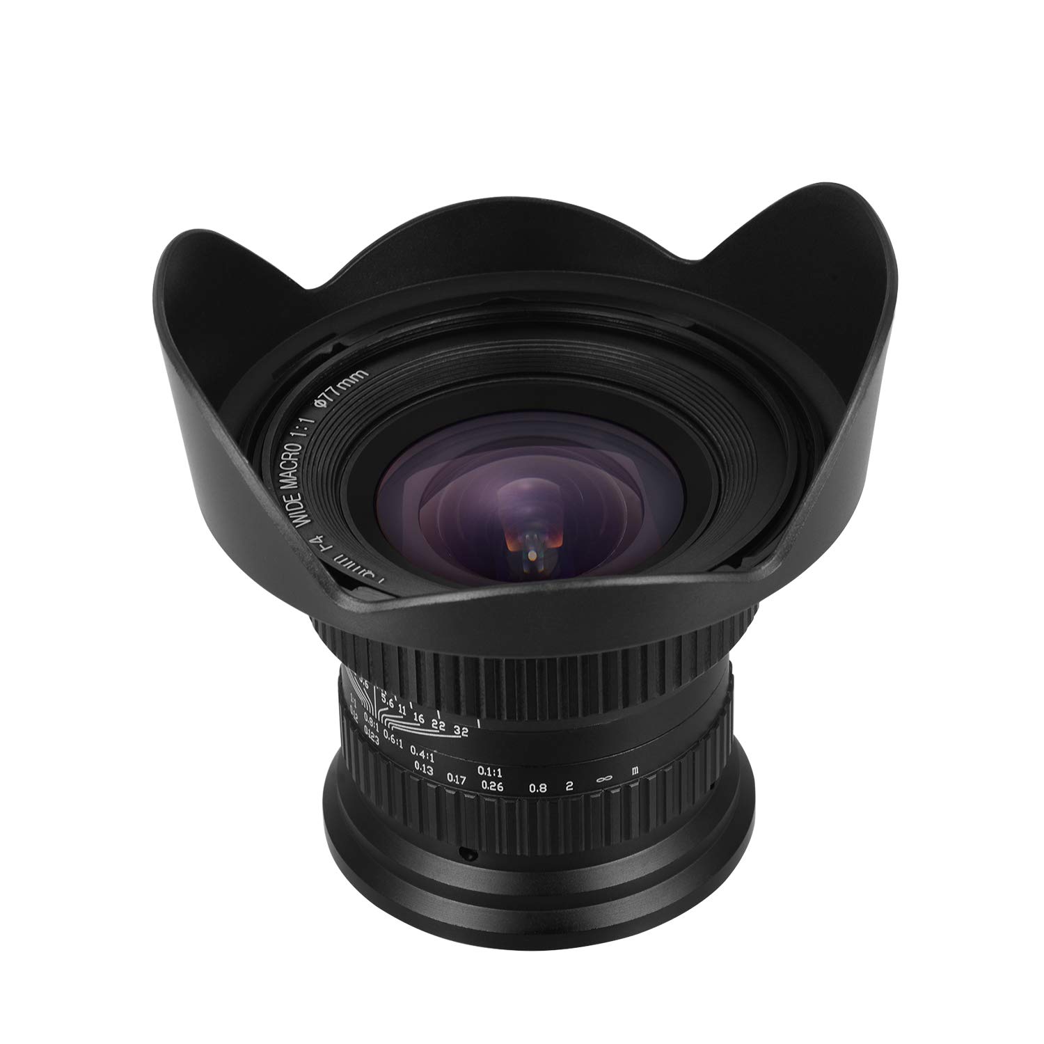 Andoer 15mm f4.0 Macro Lens with 120° Wide Angle - Compatible with Nikon D7100, D7200, D90, D600, D3000, D5000, D40, D50, D300, D200 - Perfect for Full Frame/APS-C Cameras - Ideal for Landscape, Architecture & Close-Up Photography