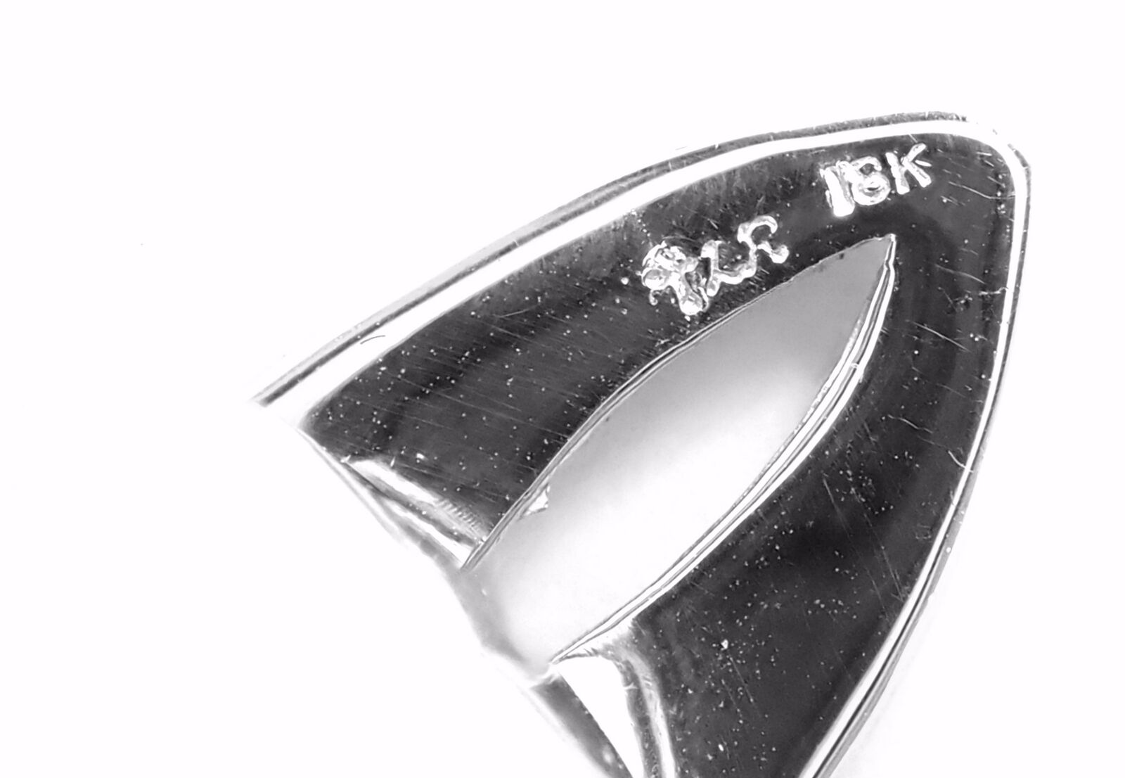 Authentic 18k White Gold Diamond Fleur De Lis Ring by Loree Rodkin - Certified Luxury Jewelry for Weddings, Anniversaries & Special Occasions