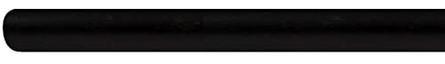 6' Shower Curtain Rod A9045-MB in Matte Black - Heavy Duty Rust-Resistant Bathroom Shower Rod for Bath Tubs and Showers
