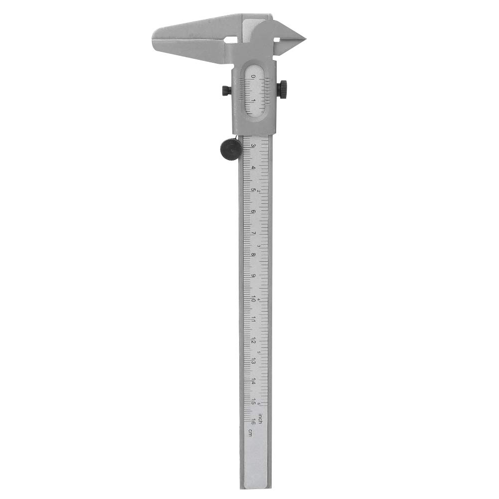 High Precision 6 Inch/150mm Stainless Steel Vernier Caliper - Digital & Analog Measuring Tool for Metalworking, Woodworking, and Engineering Projects